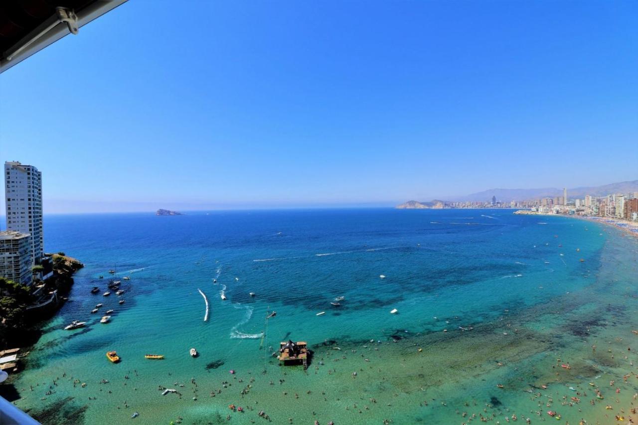 Luxurious 2-Bedroom Apt With Stunning Views, 1St Line On Levante Beach, ベニドルム エクステリア 写真