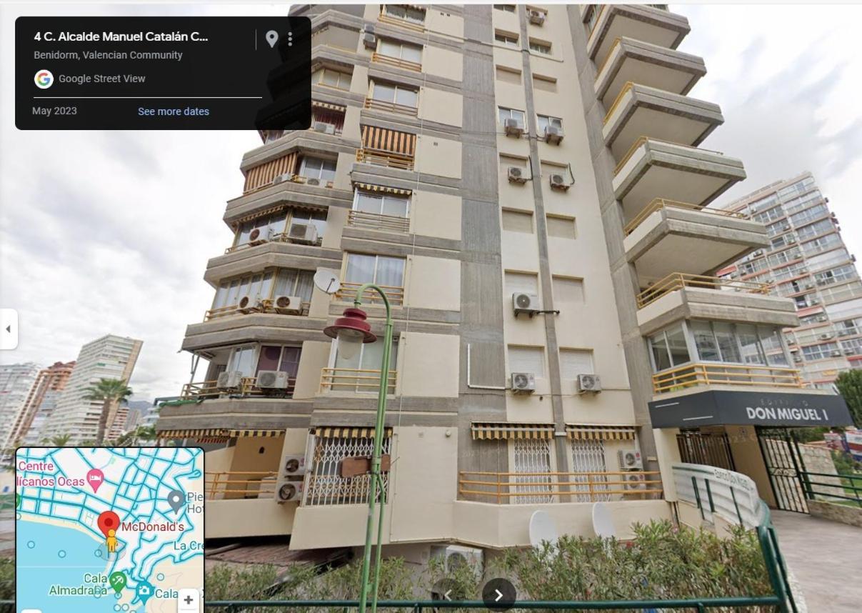 Luxurious 2-Bedroom Apt With Stunning Views, 1St Line On Levante Beach, ベニドルム エクステリア 写真